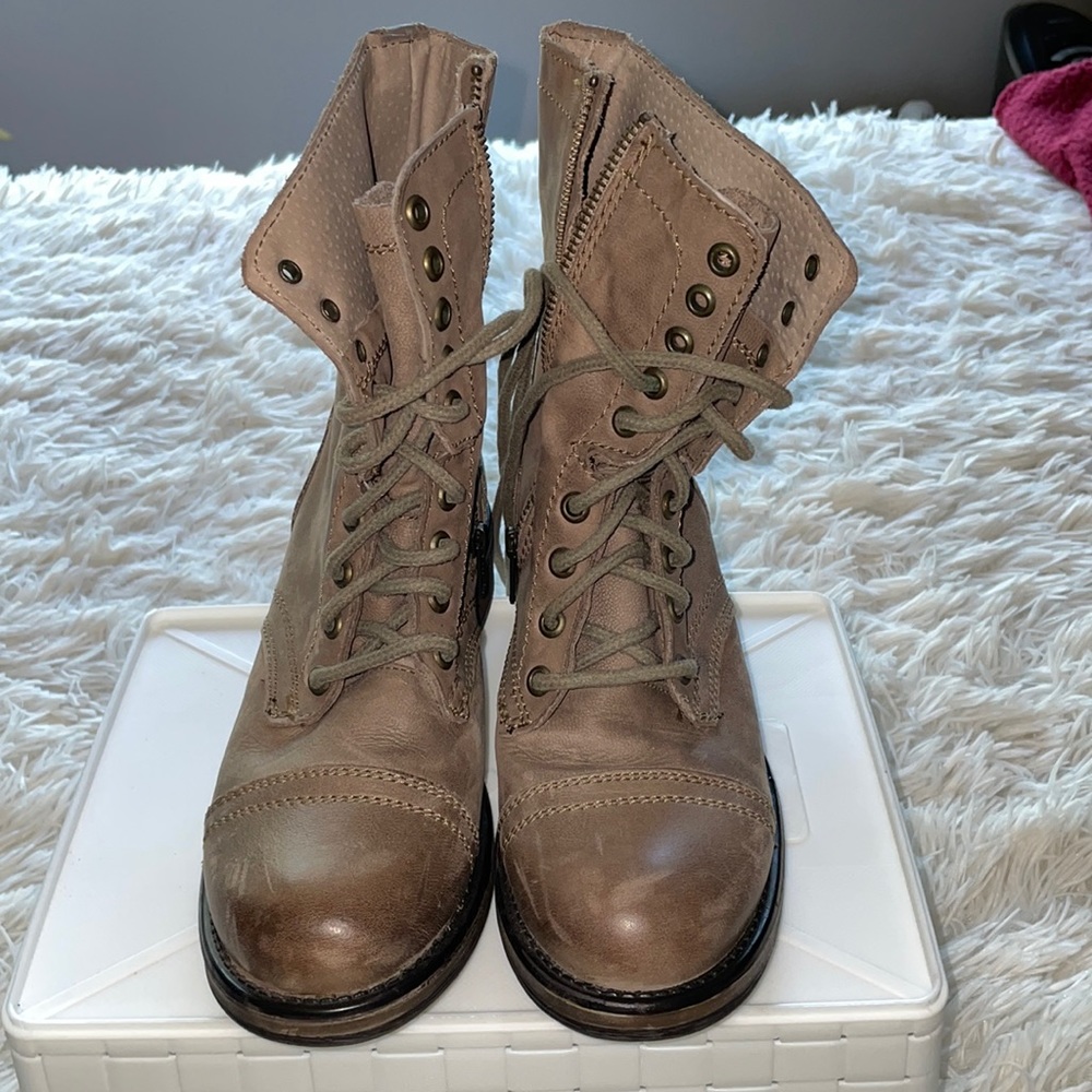 Steve Madden Combat Boots